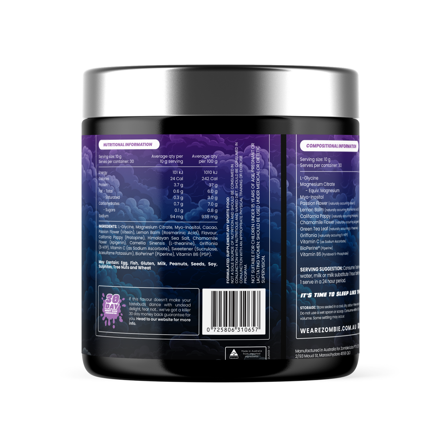 Zombie Labs BLACKOUTZ Sleep Formula